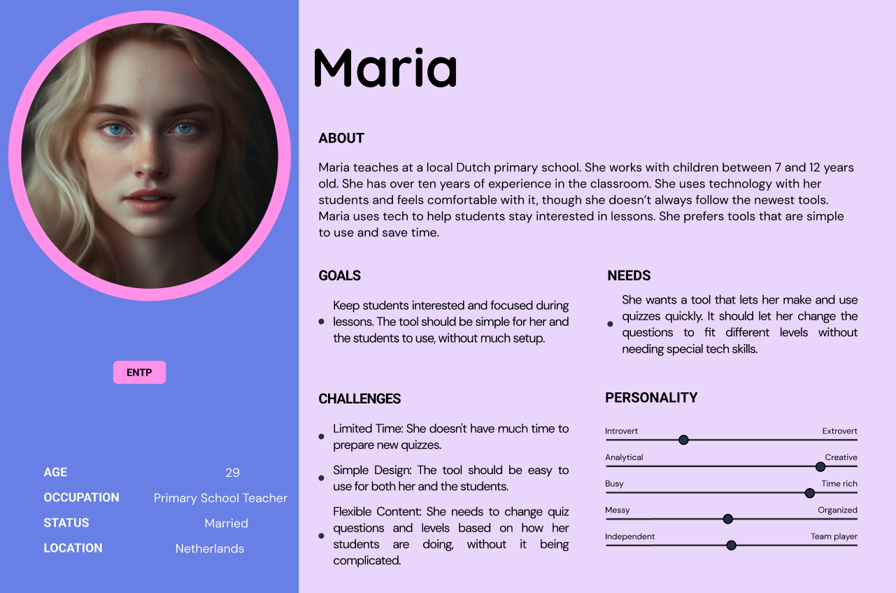Maria's Persona